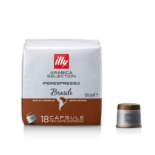 Illy set 6 packs iperespresso capsules coffee Arabica Selection Brasile 18 pz. - Buy now on ShopDecor - Discover the best products by ILLY design
