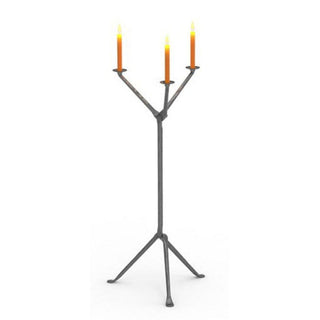 Magis Officina Branched candlestick with 3 arms anthracite grey - Buy now on ShopDecor - Discover the best products by MAGIS design