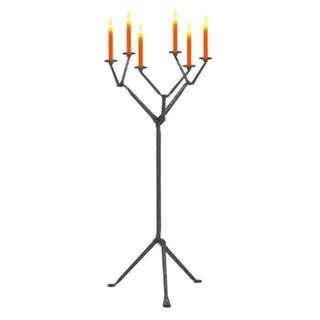 Magis Officina Branched candlestick with 6 arms anthracite grey - Buy now on ShopDecor - Discover the best products by MAGIS design