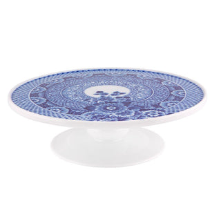 Vista Alegre Blue Ming cake stand diam. 31 cm. - Buy now on ShopDecor - Discover the best products by VISTA ALEGRE design